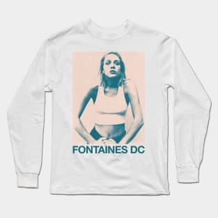 Fontaines DC • • • • Retro Indie Design Long Sleeve T-Shirt